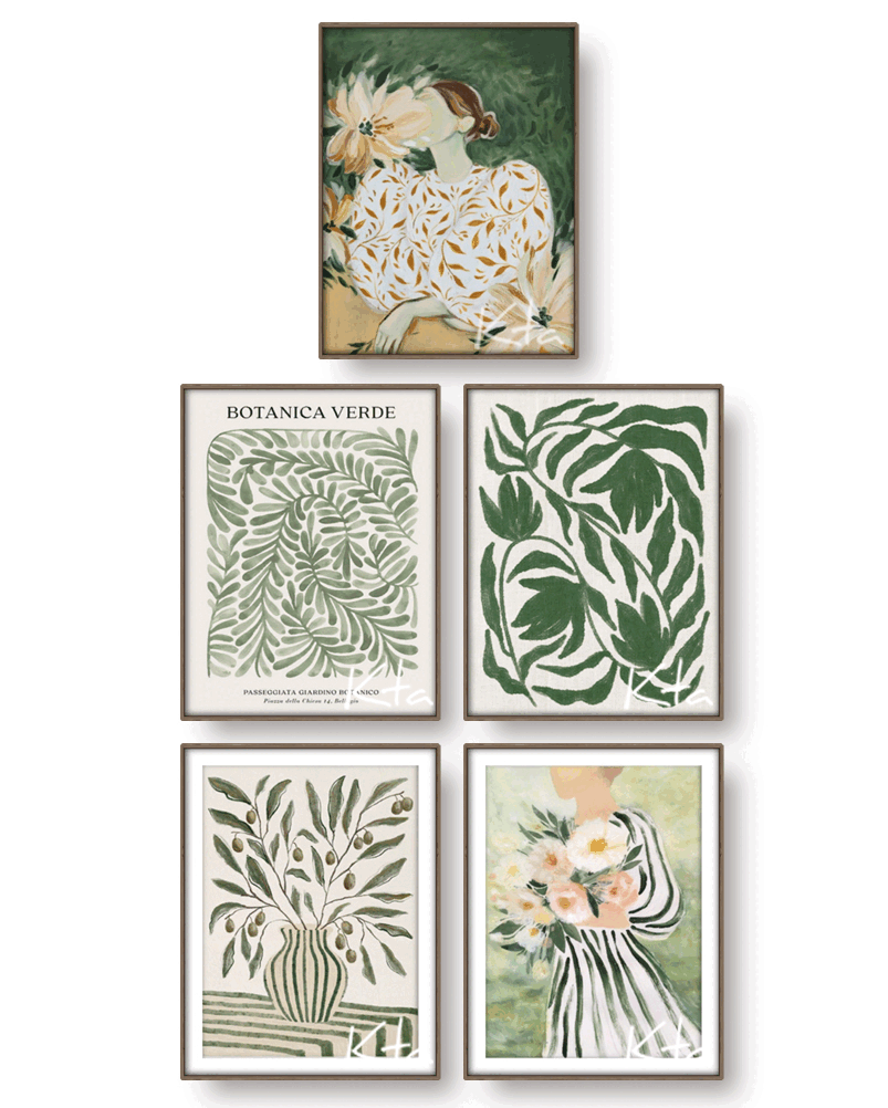 Большой набор картин Abstract Prints 5